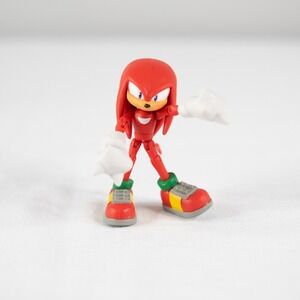 jazwares Action Figure Red Sonic the Hedgehog Knuckles 3 Inch Sega Toy